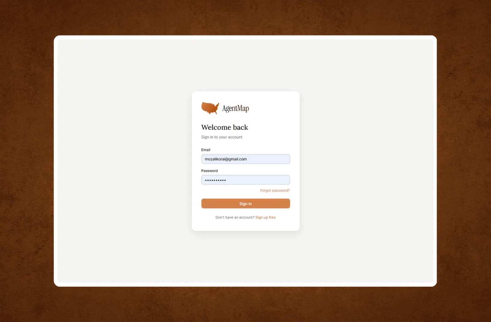 AgentMap product preview