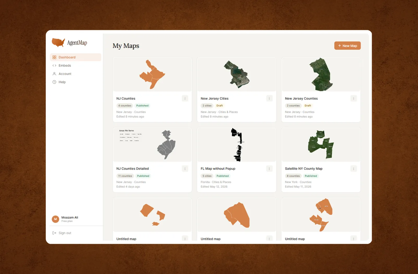 AgentMap product preview