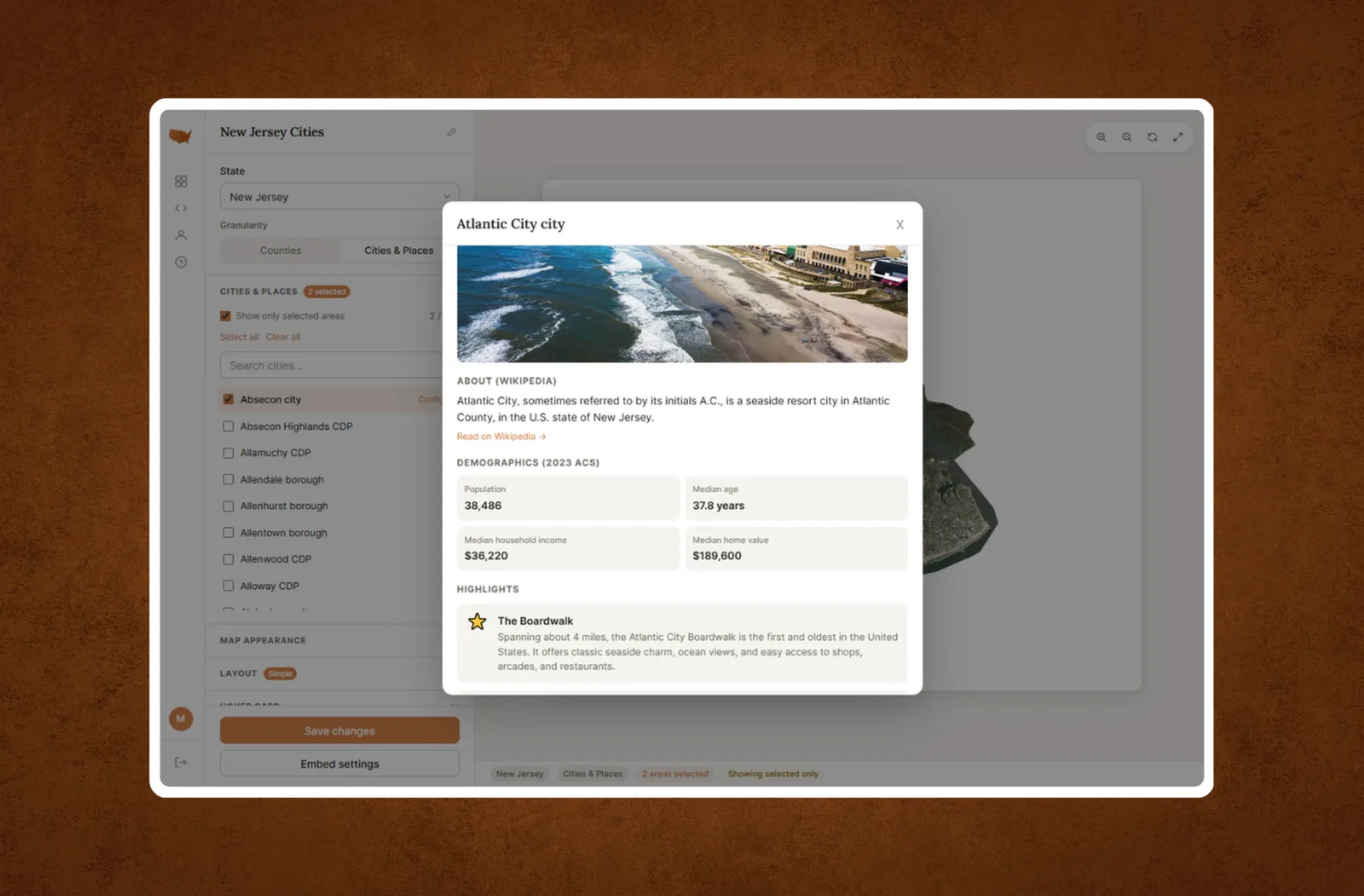 AgentMap product preview