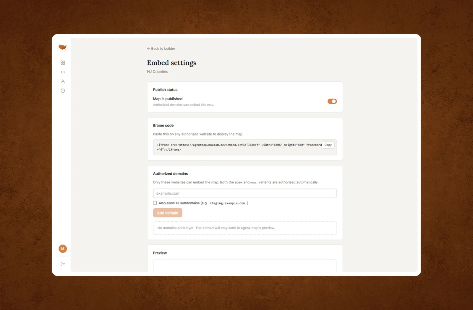 AgentMap product preview