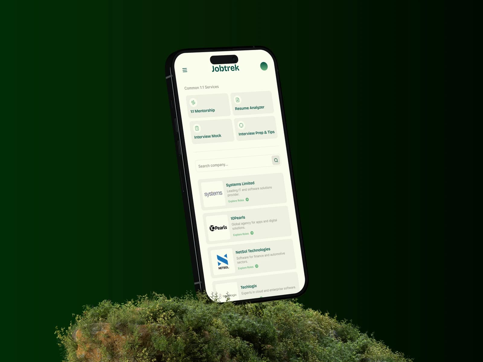 Jobtrek product preview