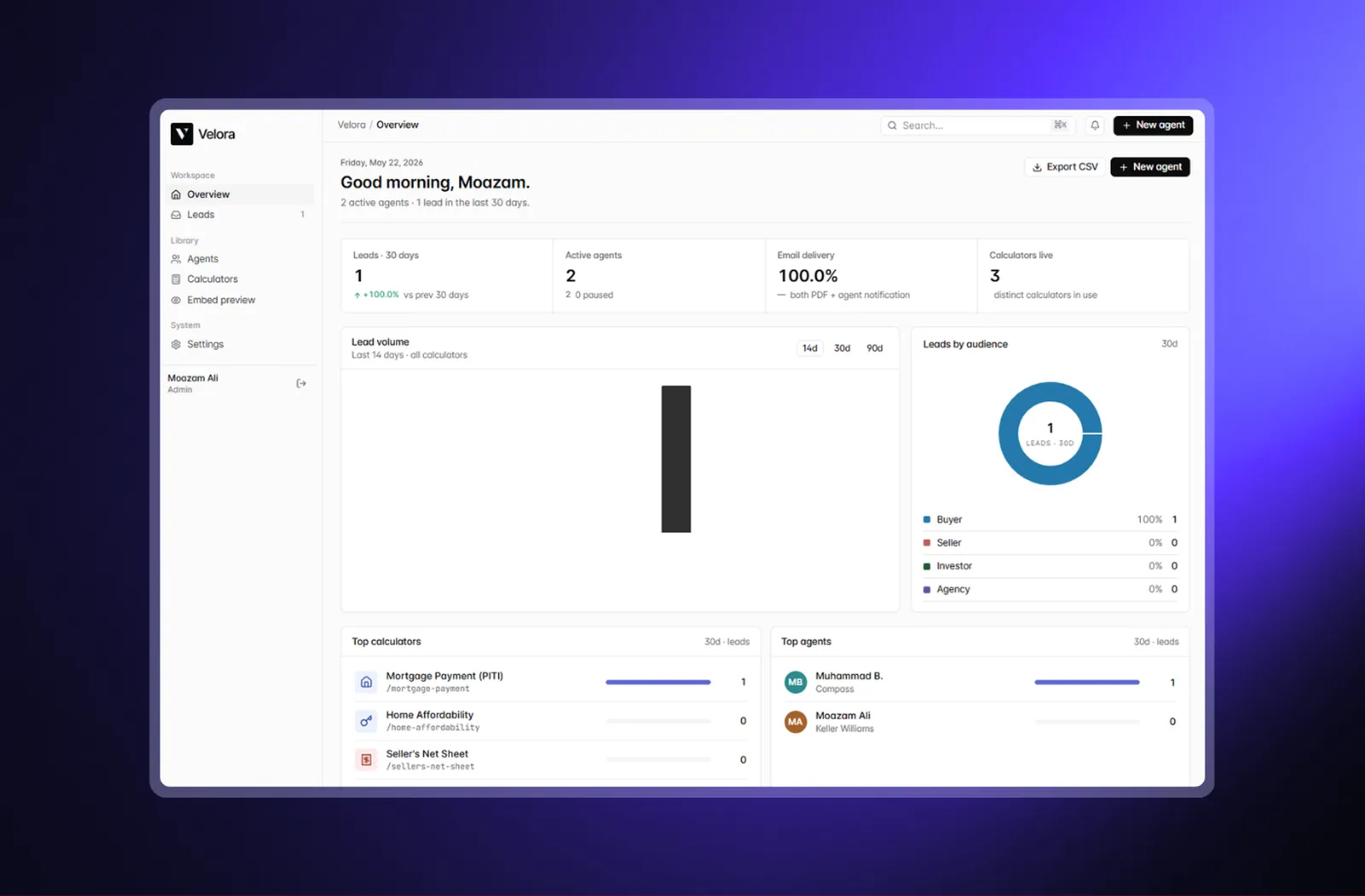 Velora product preview